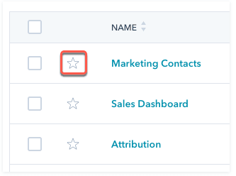 Configuring HubSpot Dashboards